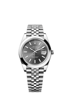 Rolex Stainless Steel Datejust - 41mm - Slate - Jubilee
