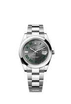 Rolex Stainless Steel Datejust - 41mm - Slate - Oyster