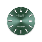 Rolex Stainless Steel Datejust - 41mm - Mint green - Jubilee