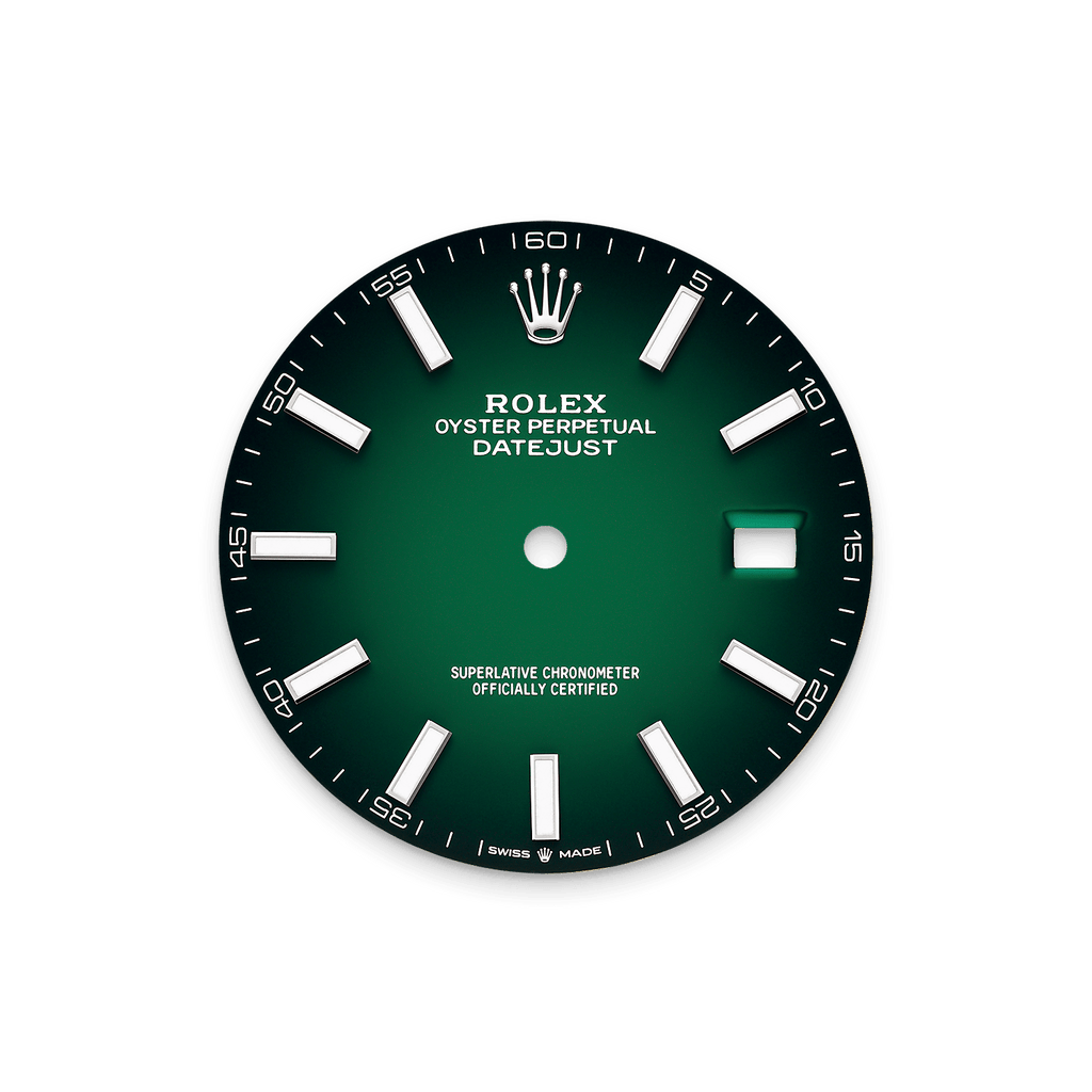 Datejust green ombré dial