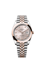 Rolex Two-Tone (RG/SS) Datejust - 41mm - Sundust Diamond Dial - Jubilee