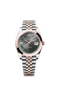 Rolex Two-Tone (RG/SS) Datejust - 41mm - Slate - Jubilee