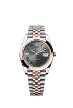 Rolex Two-Tone (RG/SS) Datejust - 41mm - Slate - Jubilee
