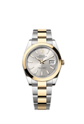 Rolex Two-Tone (YG/SS) Datejust - 41mm - Silver - Oyster