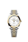Rolex Two-Tone (YG/SS) Datejust - 41mm - White - Jubilee