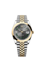 Rolex Two-Tone (YG/SS) Datejust - 41mm - Slate - Jubilee
