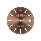 Rolex Two-Tone (RG/SS) Datejust - 41mm - Chocolate - Oyster