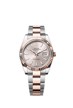 Rolex Two-Tone (RG/SS) Datejust - 41mm - Sundust - Oyster
