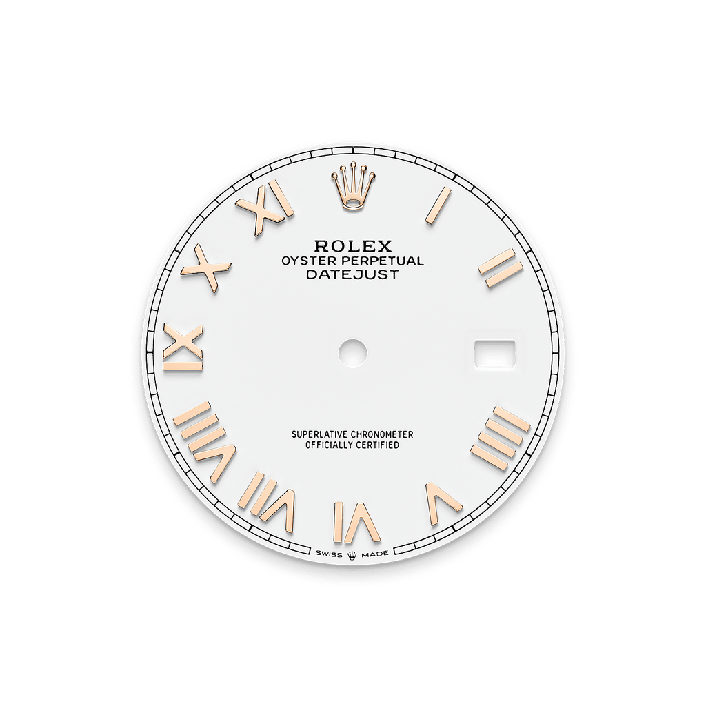 Datejust white dial