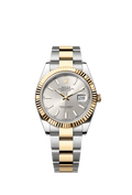 Rolex Two-Tone (YG/SS) Datejust - 41mm - Silver - Oyster