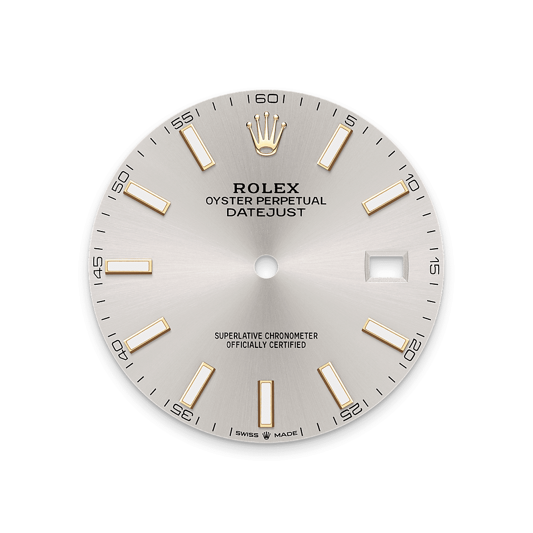 Rolex Two-Tone (YG/SS) Datejust - 41mm - Silver - Oyster
