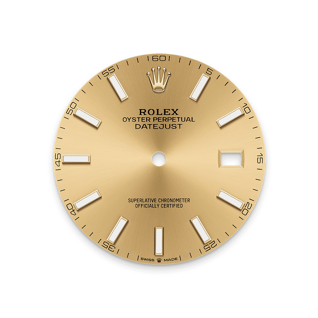 Rolex Two-Tone (YG/SS) Datejust - 41mm - Champagne-colour - Oyster
