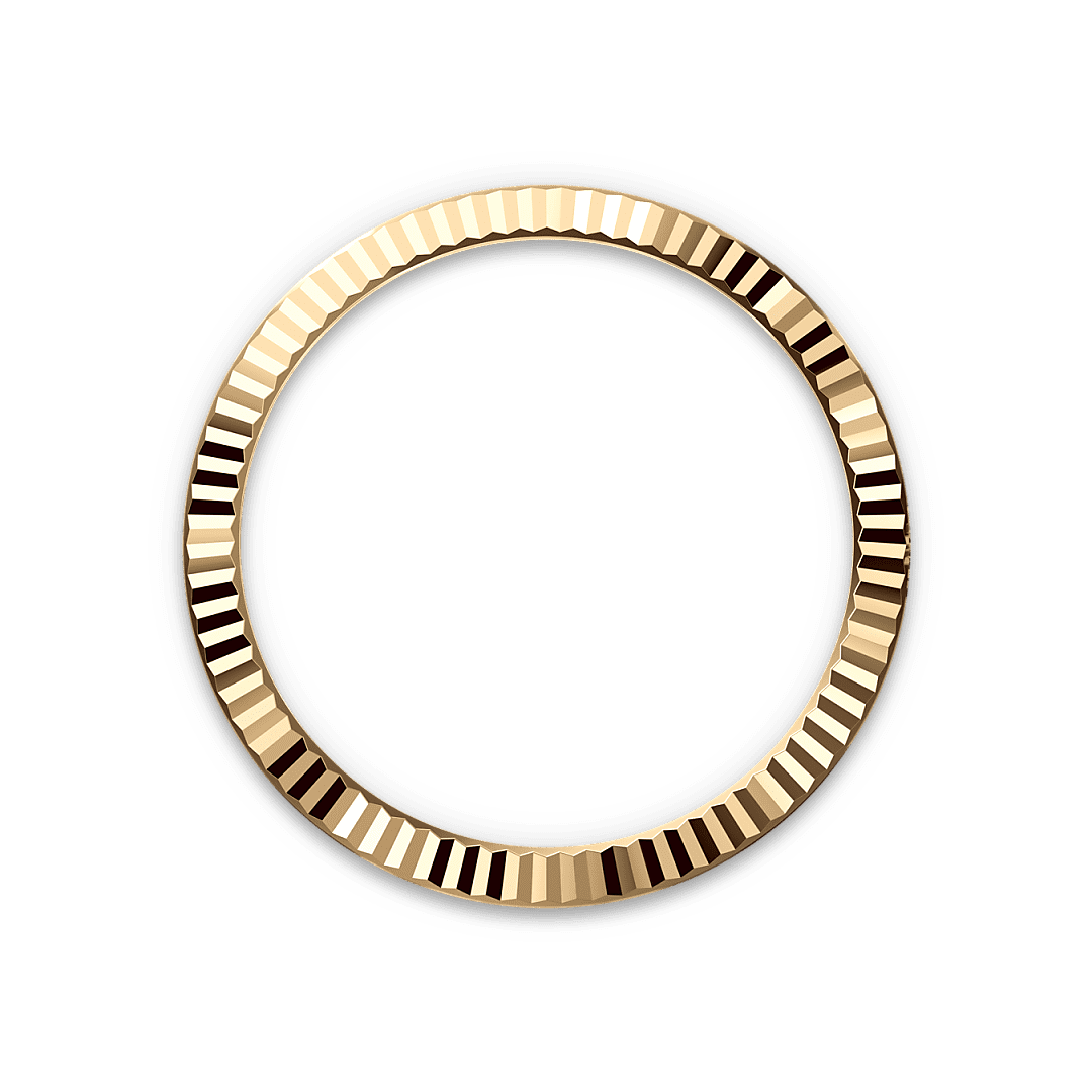 Rolex Two-Tone (YG/SS) Datejust - 41mm - Bright black - Oyster