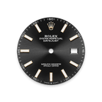 Rolex Two-Tone (YG/SS) Datejust - 41mm - Bright black - Jubilee