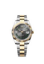 Rolex Two-Tone (YG/SS) Datejust - 41mm - Slate - Oyster