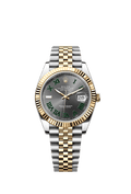 Rolex Two-Tone (YG/SS) Datejust - 41mm - Slate - Jubilee