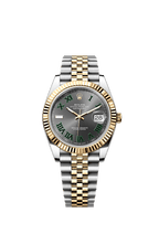 Rolex Two-Tone (YG/SS) Datejust - 41mm - Slate - Jubilee
