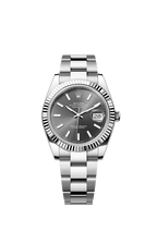 Rolex Stainless Steel Datejust - 41mm - Slate - Oyster