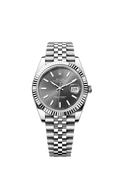 Rolex Stainless Steel Datejust - 41mm - Slate - Jubilee