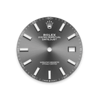 Rolex Stainless Steel Datejust - 41mm - Slate - Jubilee