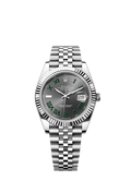 Rolex Stainless Steel Datejust - 41mm - Slate - Jubilee
