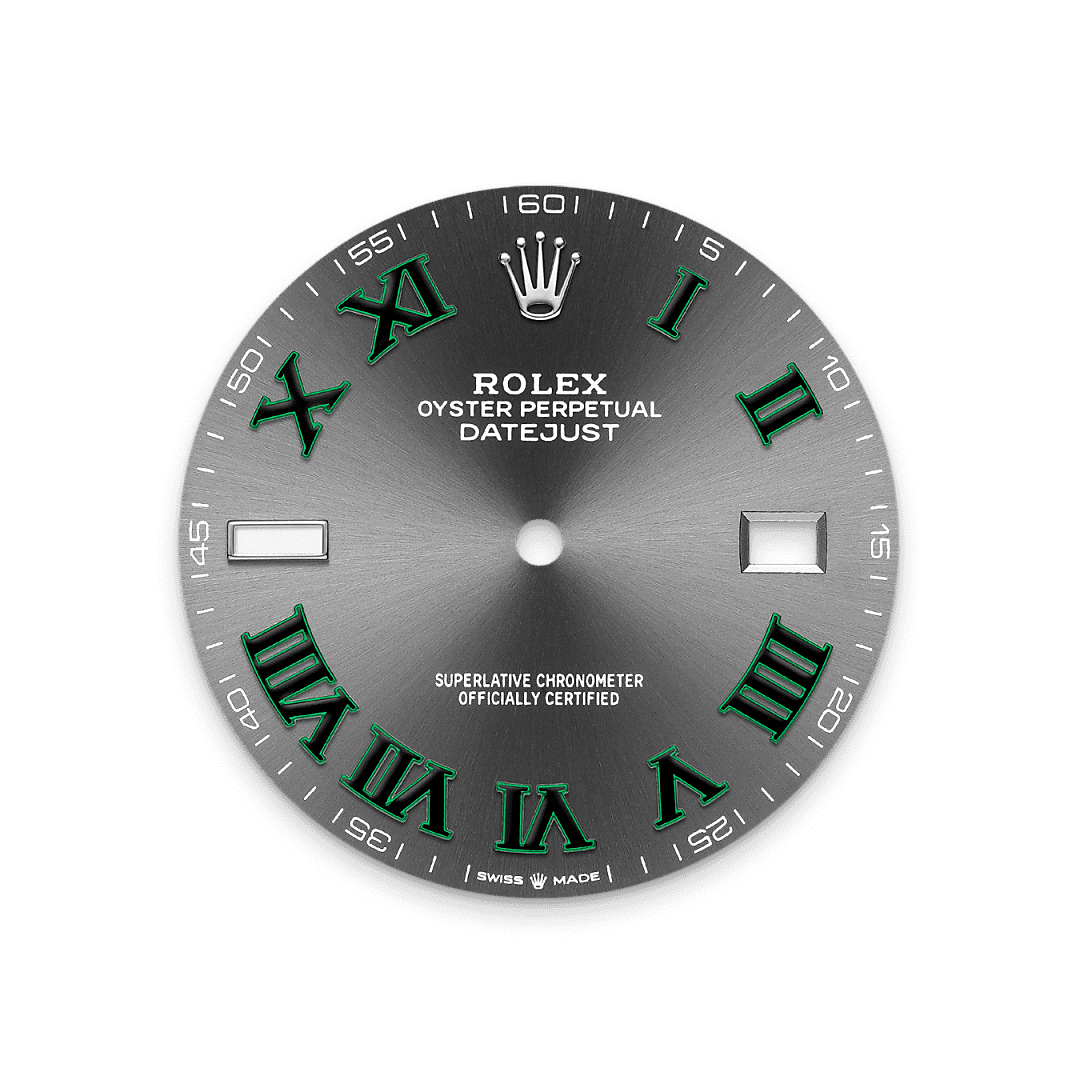 Rolex Stainless Steel Datejust - 41mm - Slate - Jubilee