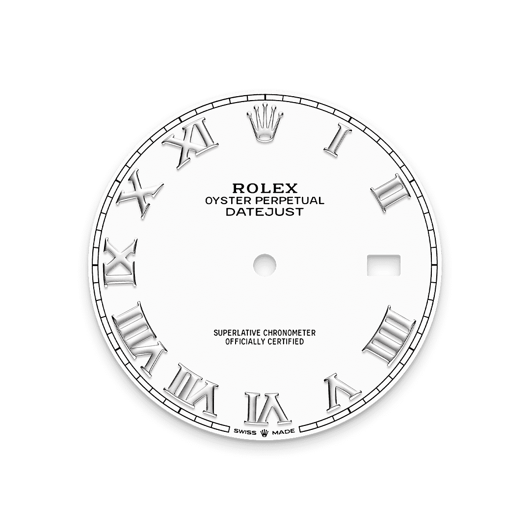 Rolex Stainless Steel Datejust - 41mm - White - Jubilee