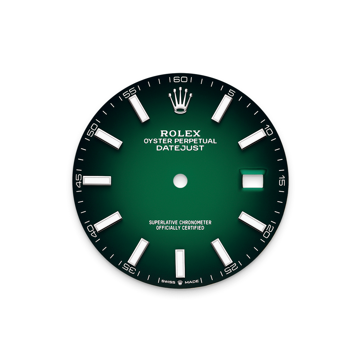 Datejust green ombré dial