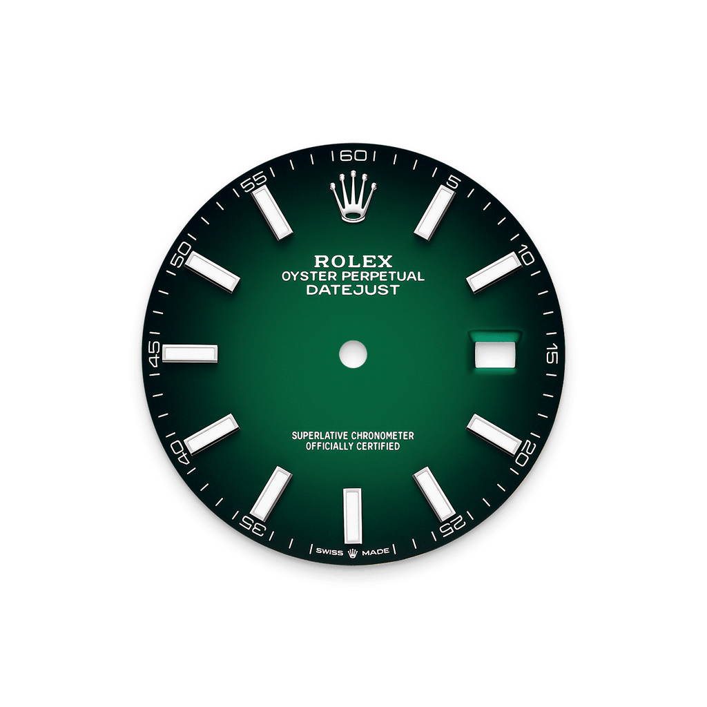 Datejust green ombré dial