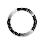 Rolex Stainless Steel Daytona - 40mm - White, black counter rings