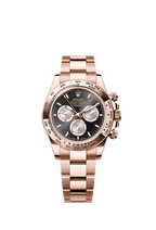 Rolex Rose Gold Daytona - 40mm - Bright black and Sundust - Oyster