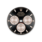 Rolex Rose Gold Daytona - 40mm - Bright black and Sundust - Oyster
