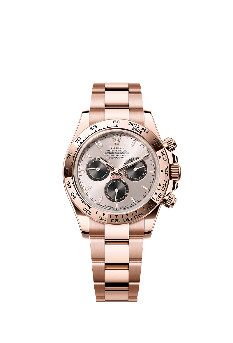 Rolex Rose Gold Daytona - 40mm - Sundust and bright black - Oyster