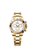 Rolex Yellow Gold Daytona - 40mm - White, golden counter rings - Oyster