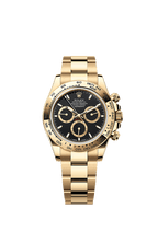 Rolex Yellow Gold Daytona - 40mm - Black, golden counter rings - Oyster