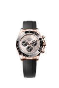 Rolex Rose Gold Daytona - 40mm - Sundust and bright black - Oysterflex
