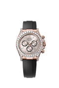 Rolex Rose Gold Daytona - 40mm - Sundust, bright black counter rings Diamond Dial