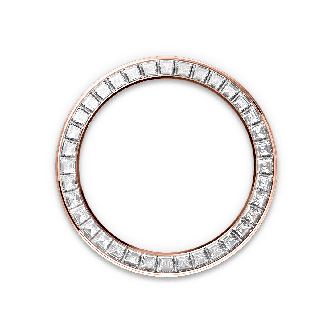 Rolex Rose Gold Daytona - 40mm - Sundust, bright black counter rings Diamond Dial