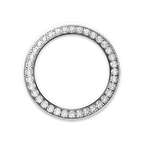 Rolex White Gold Daytona - 40mm - Black and white mother-of-pearl Diamond Dial