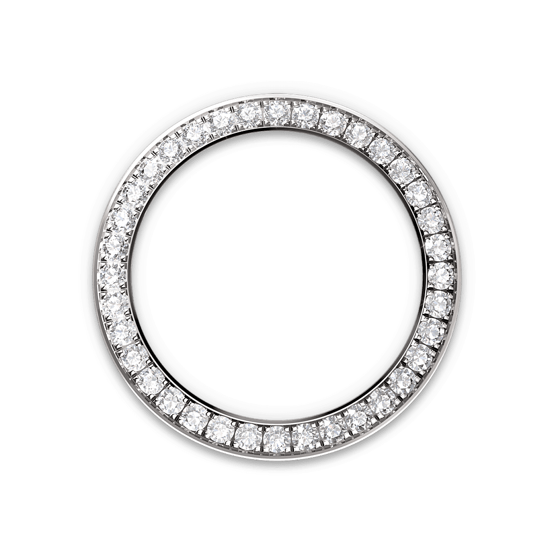 Rolex White Gold Daytona - 40mm - Black and white mother-of-pearl Diamond Dial