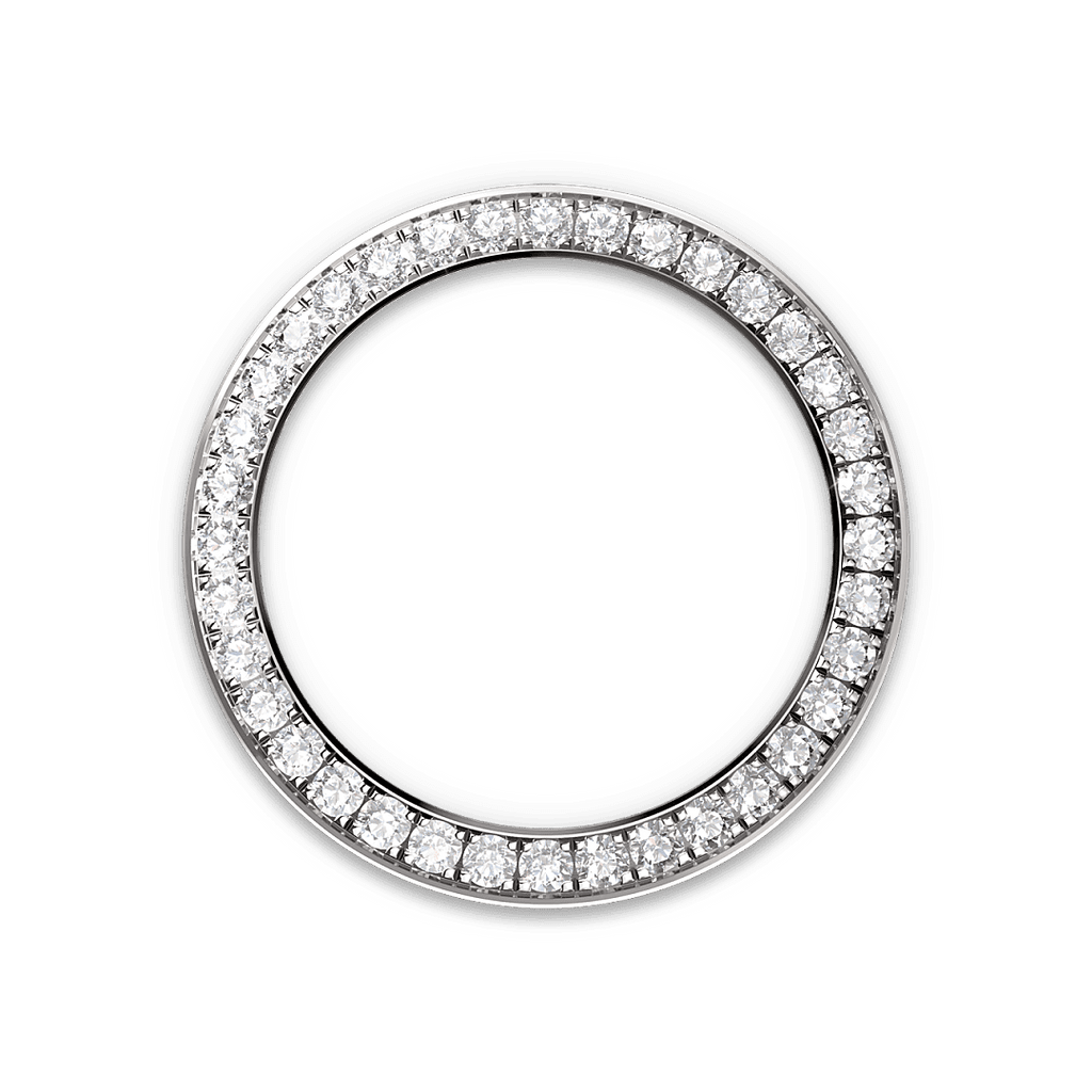 Rolex White Gold Daytona - 40mm - White and black mother-of-pearl Diamond Dial