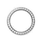 Rolex White Gold Daytona - 40mm - White and black mother-of-pearl Diamond Dial