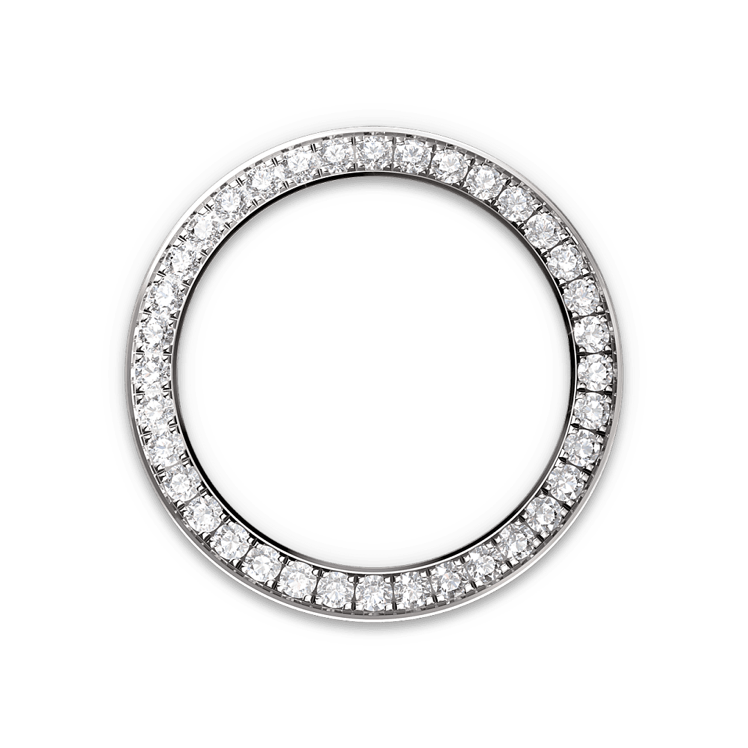 Rolex White Gold Daytona - 40mm - White and black mother-of-pearl Diamond Dial