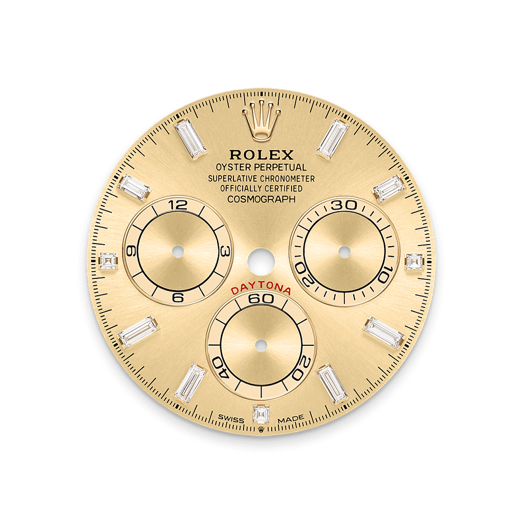 Rolex Yellow Gold Daytona - 40mm - Golden Diamond Dial
