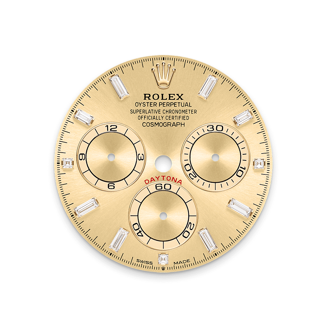 Rolex Yellow Gold Daytona - 40mm - Golden Diamond Dial