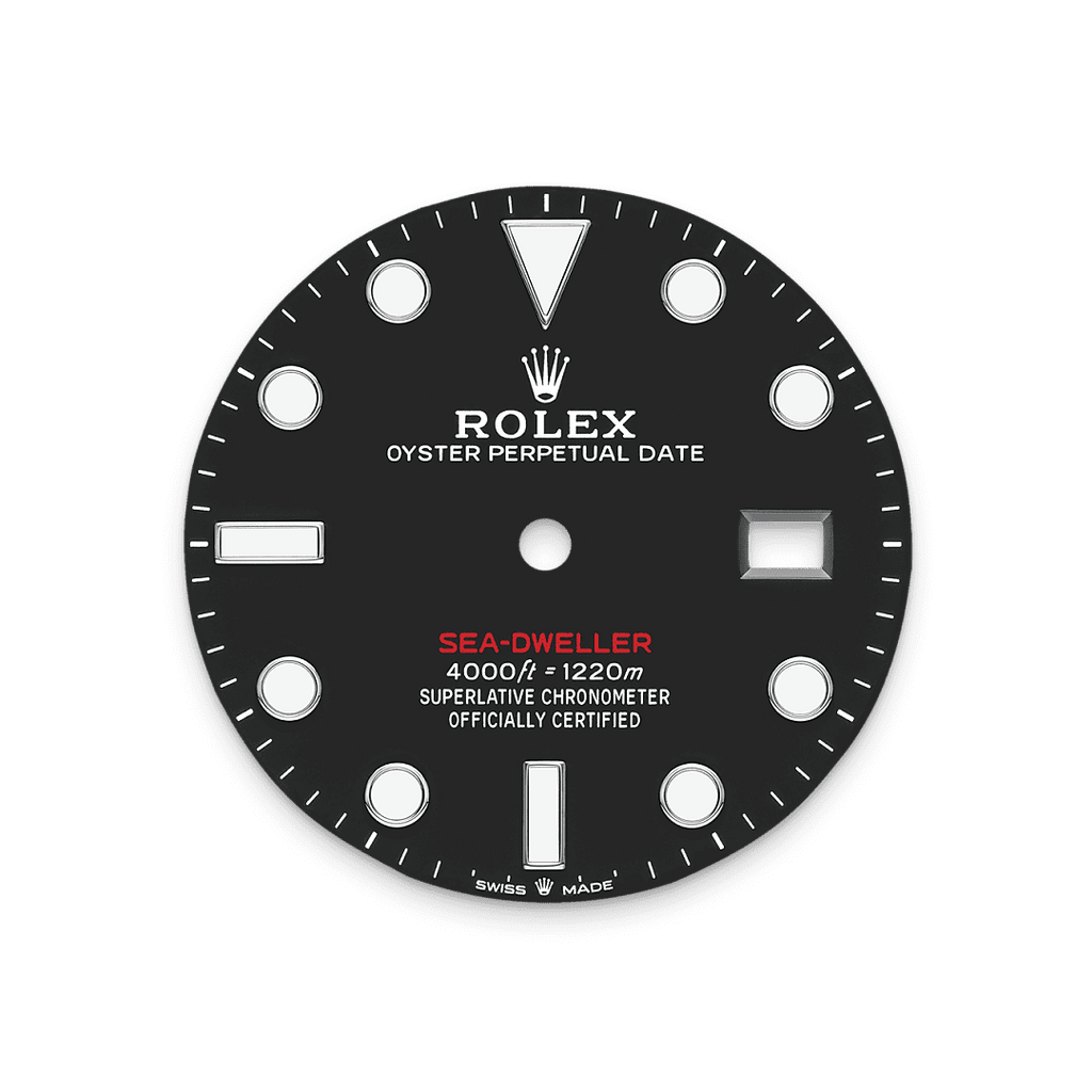 Rolex Stainless Steel Sea-Dweller - 43mm - Intense black