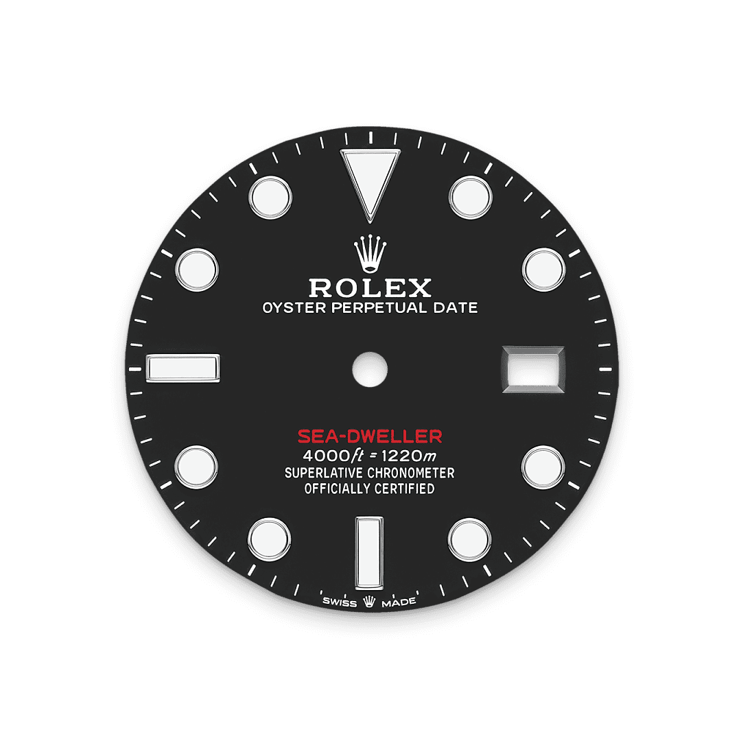 Rolex Stainless Steel Sea-Dweller - 43mm - Intense black