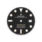 Rolex Two-Tone (YG/SS) Sea-Dweller - 43mm - Intense black