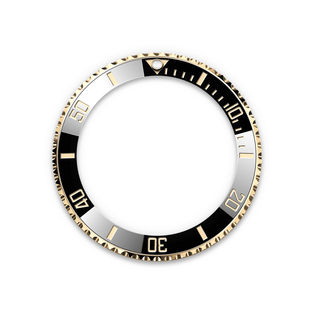 Rolex Two-Tone (YG/SS) Submariner with Date - 41mm - Black