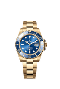 Rolex Yellow Gold Submariner with Date - 41mm - Royal blue